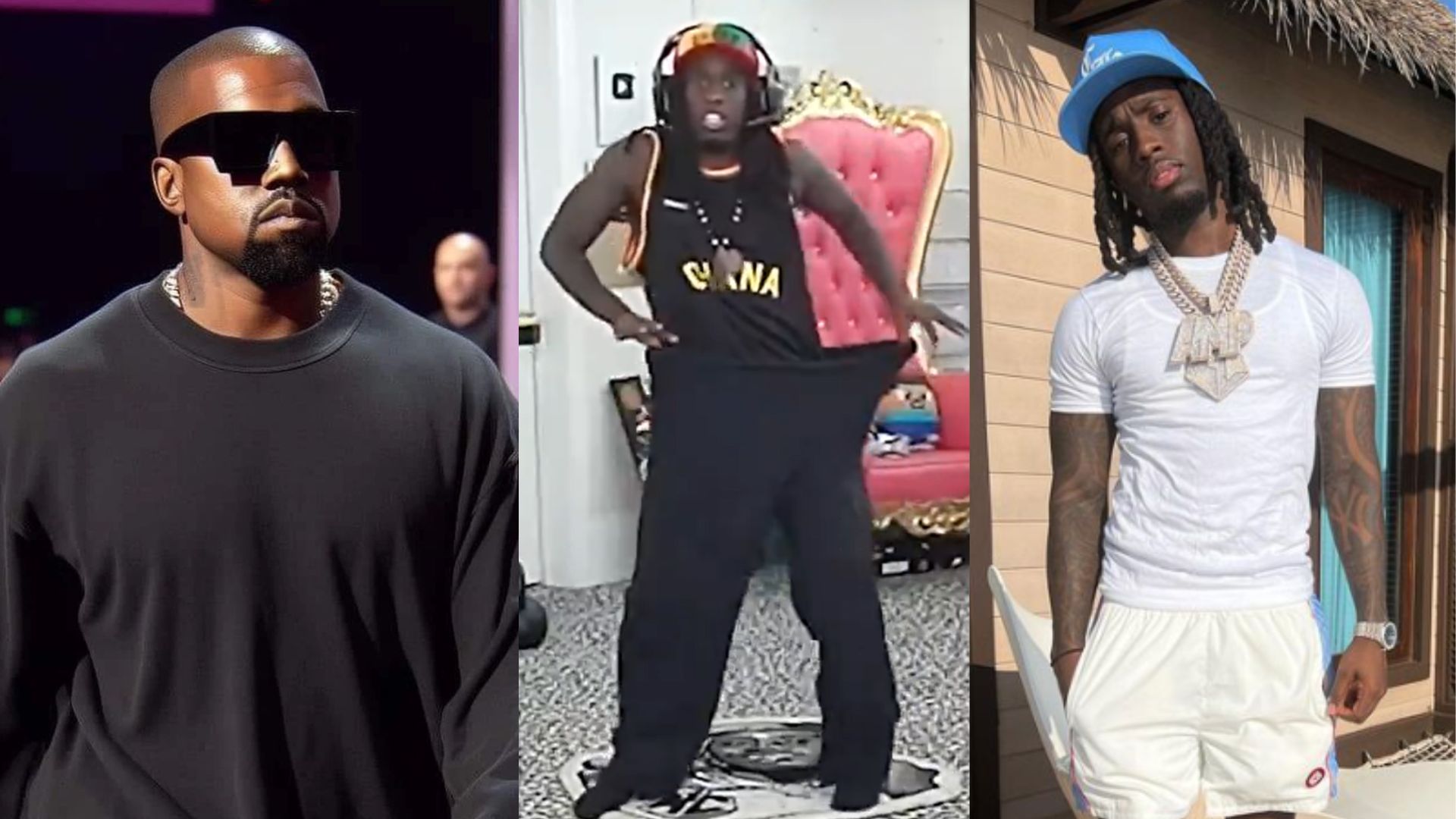 Kanye West warns Kai Cenat not to mock his merchandise