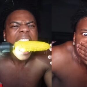 IShowSpeed attempts the Corn on a Drill Challenge