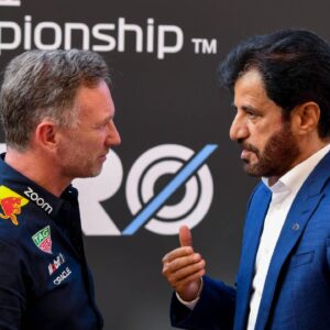 Caught Hugging Outside Red Bull Garage, Ben Sulayem Makes Statement on Christian Horner Scandal