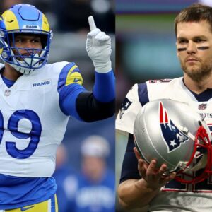 Old Footage of Tom Brady Being Devastated of Aaron Donald Charging at Him Fascinates Fans