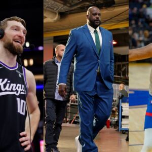Shaquille O’Neal Welcomes Domantas Sabonis Into ‘Elite’ Group 9 Weeks After Denying Joel Embiid Entry Into ‘Big Man Alliance’