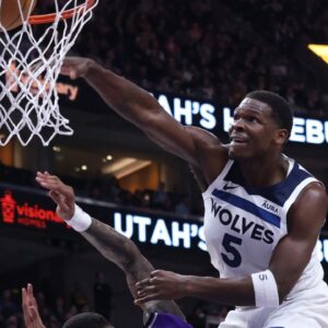 "Couldn't Even React 'Cause I Dislocated My Finger": Anthony Edwards Breaks Down His Dunk Against John Collins