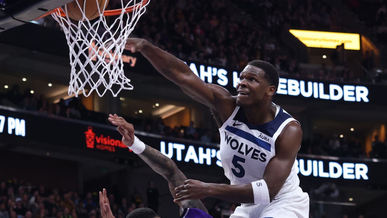 "Couldn't Even React 'Cause I Dislocated My Finger": Anthony Edwards Breaks Down His Dunk Against John Collins