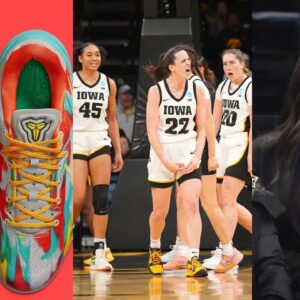 Vanessa Bryant Surprises Caitlin Clark and Iowa Hawkeyes With Kobe 8 ‘Venice Beach’ Ahead of Sweet 16 Matchup