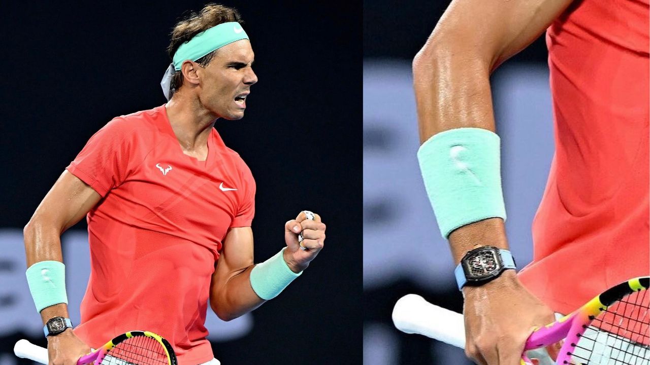 Rafael Nadal watch at Netflix Slam 2024