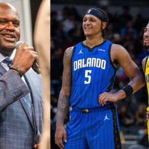 Disregarding Paolo Banchero's Stardom, Shaquille O'Neal Claims Tyrese Haliburton Can Take A 'Star Trek Leap'