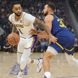 "Get Your B*tch A** On The Court": Stephen Curry And D'Angelo Russell's Trash Talk Revealed During Tumultuous Lakers-Warriors Game