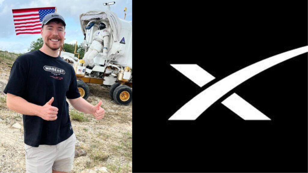 A recent tweet sparked rumors about MrBeast X SpaceX collab