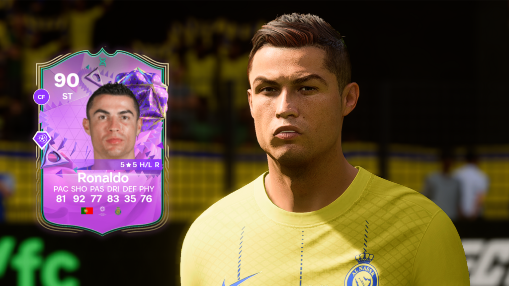 90-rated Cristiano Ronaldo Ultimate Birthday via Two-Footed Attack