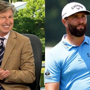 Jon Rahm and Brandel Chamblee
