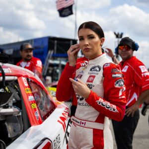 Amber Balcaen, the Only Canadian Woman to Win a NASCAR Race in America, on the Difficulty of Racing