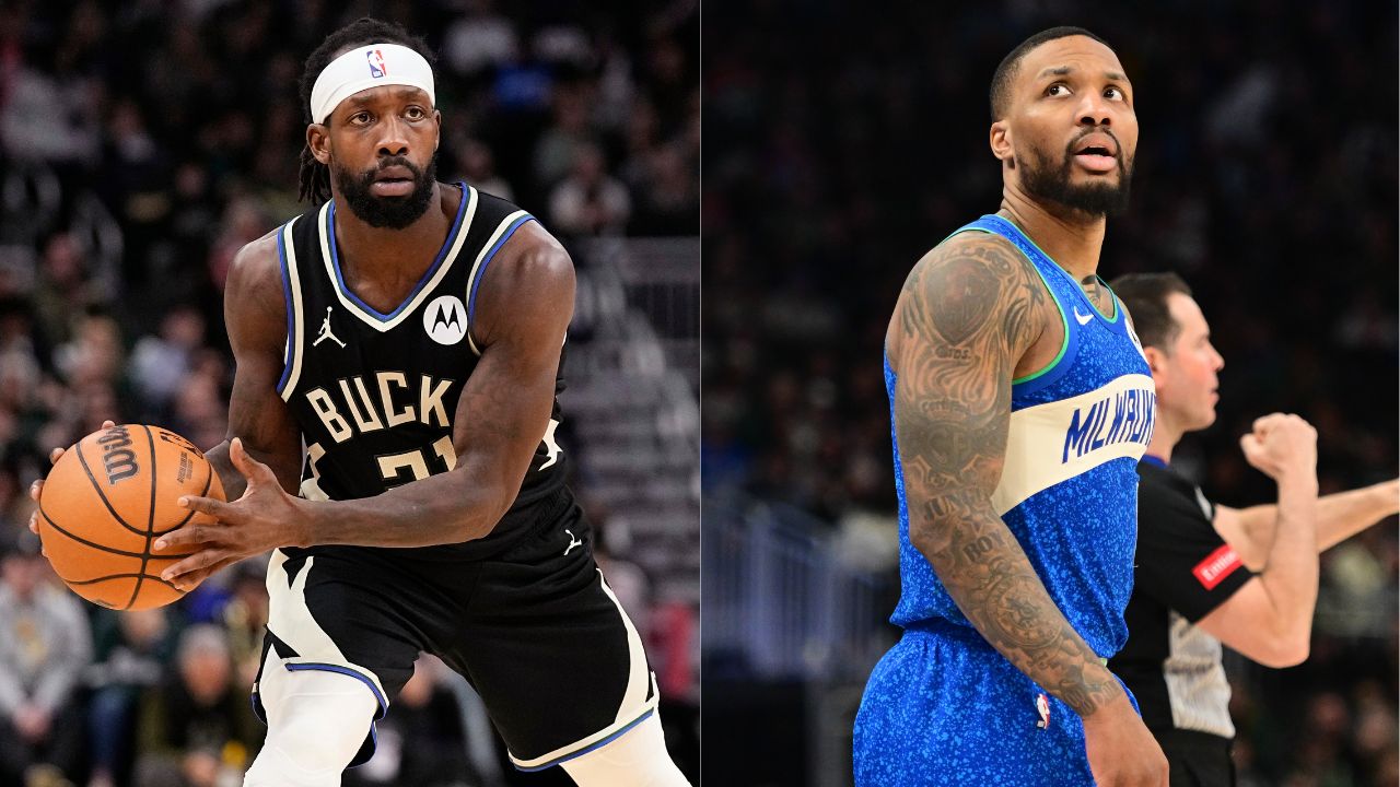 "Talk Yo Sh*t Dame!": Patrick Beverley Interrupts Damian Lillard's Interview To Amp Him Up