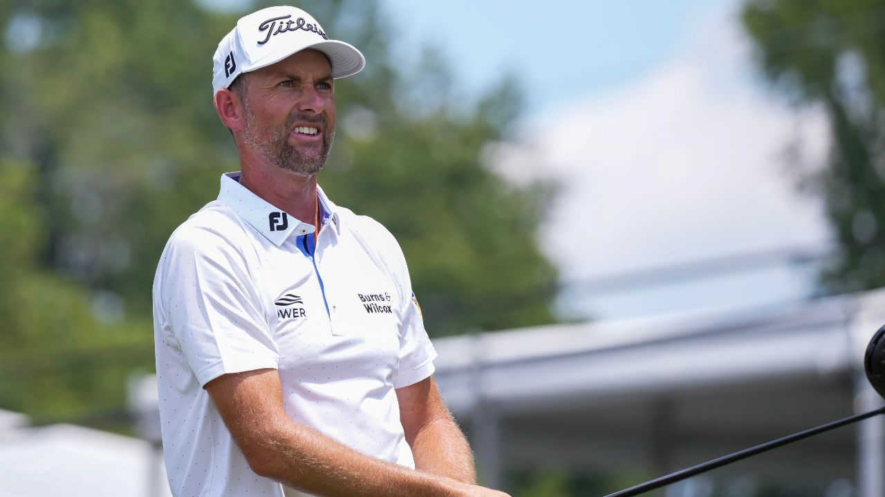 Webb Simpson at Wyndham Championship