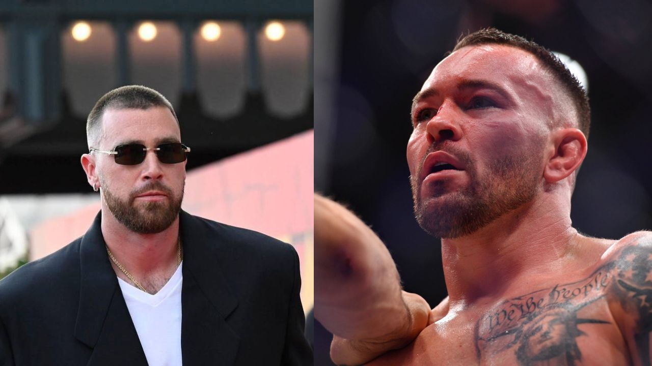 Taylor Swift’s Partner Travis Kelce Mistaken for UFC Star Colby Covington on Hair Dye Product Alongside Stephen Thompson