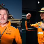 McLaren Boss Zak Brown Becomes Test Driver to Help out Lando Norris