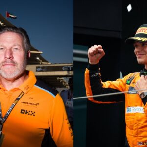 McLaren Boss Zak Brown Becomes Test Driver to Help out Lando Norris