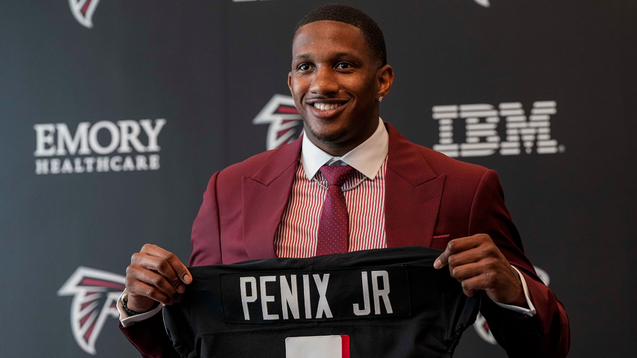 Michael Irvin Wears Arthur Blank's Shoes to Explain Michael Penix Jr Move: "I've Been Hurting At That Position"