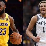 Spurs Forward Jeremy Sochan Takes Shots At The Lakers Yet Again Months After Calling Out LeBron James For Flopping