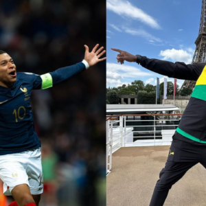 French Soccer Star Kylian Mbappe Responds to Track Legend Usain Bolt’s 100M Challenge at the Victory Mode Tour