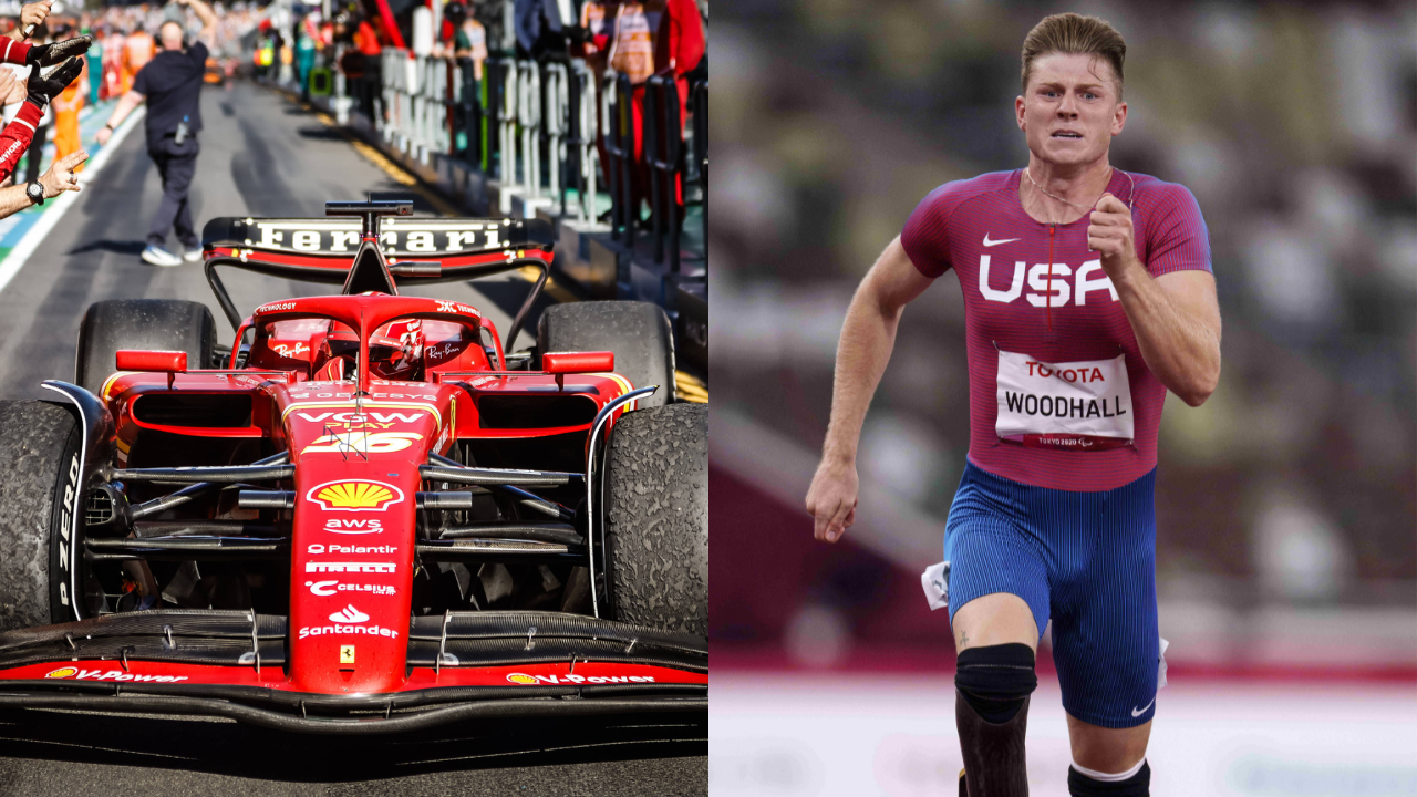 “Way Up Because of This”: Paralympian Hunter Woodhall Relates Track and Field to F1, Connecting Parallels