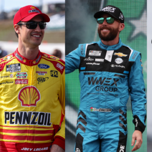 “Takes Balls and Imagination”: Kyle Larson, Ryan Blaney, and Joey Logano Look back at Historic Ross Chastain Move