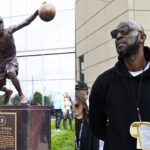 "It's Gotta Be Wayyyy Bigger!": Kevin Garnett Is Livid Allen Iverson's 76ers Statue Being Much Smaller Than It Should Be