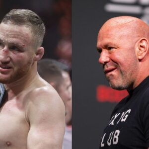 BMF Justin Gaethje's High Hopes for $300,000 Bonus Boost from Dana White at UFC 300