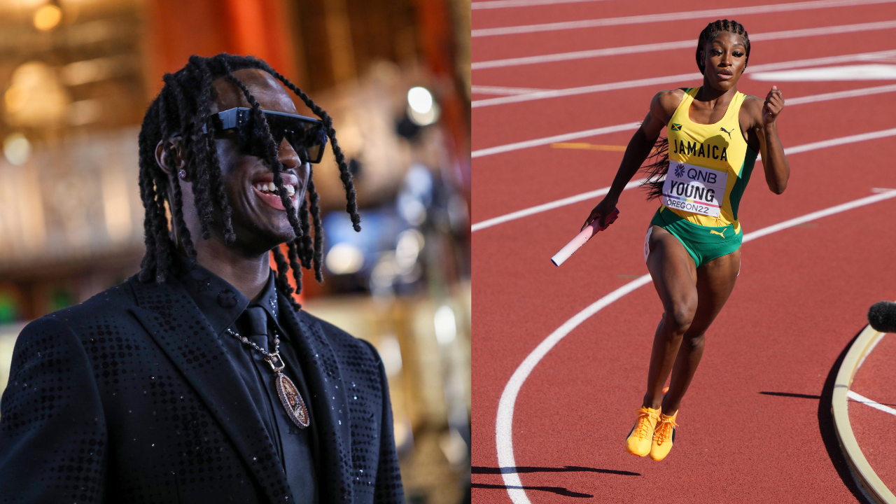 Who Is Marvin Harrison Jr.’s Girlfriend, the Jamaican Track Star Charokee Young?