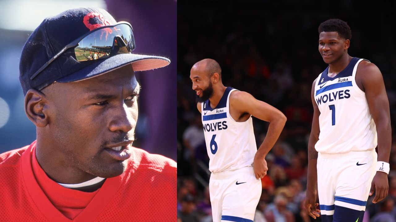 Timberwolves Guard Completely Agrees With Anthony Edwards and Michael Jordan Comparisons: "It All Emulates Jordan"
