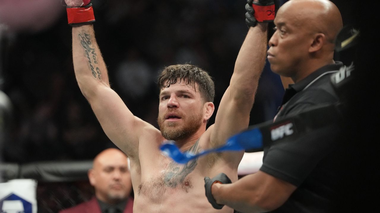 Jim Miller Jokingly Suggests About Filling “Ring Girl” Role at UFC 400 If Not Fighting