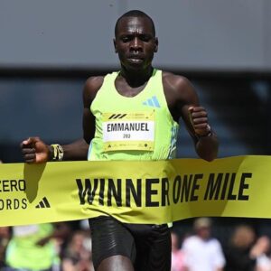 19-Year-Old Emmanuel Wanyonyi Makes History With Road Mile World Record on Competitive Debut