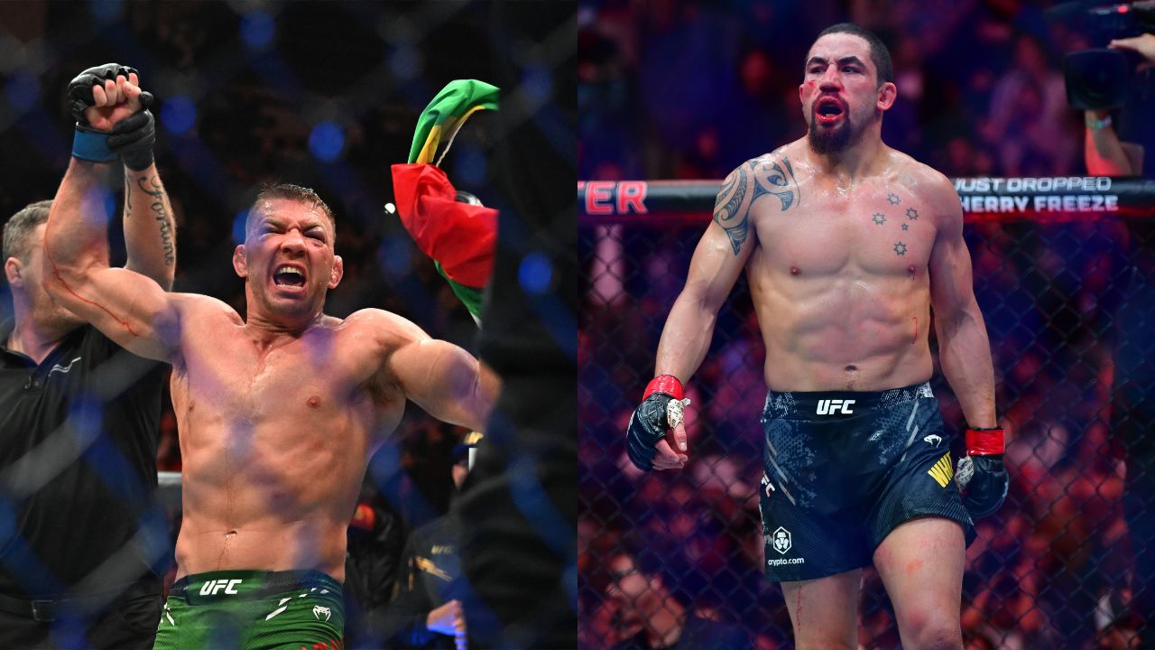 Robert Whittaker Maps Out Winning Formula for UFC Champ Dricus Du Plessis Against Former Opponent Israel Adesanya