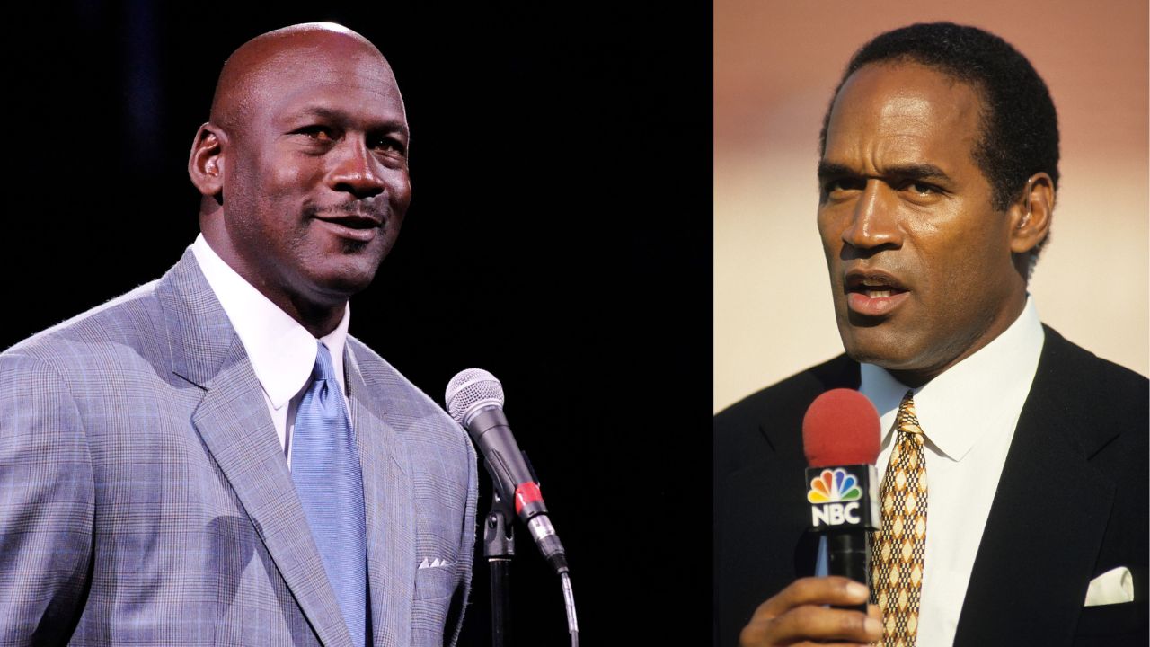 Rare Footage of Michael Jordan Candidly Interviewing OJ Simpson Resurfaces