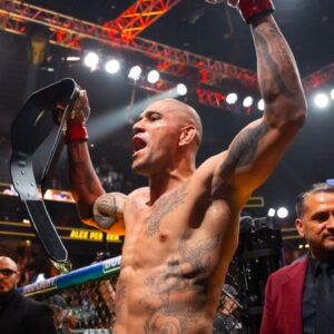 Alex Pereira Channels Khaby Lame to Celebrate Title Defense Against Jamahal Hill at UFC 300, Fans React
