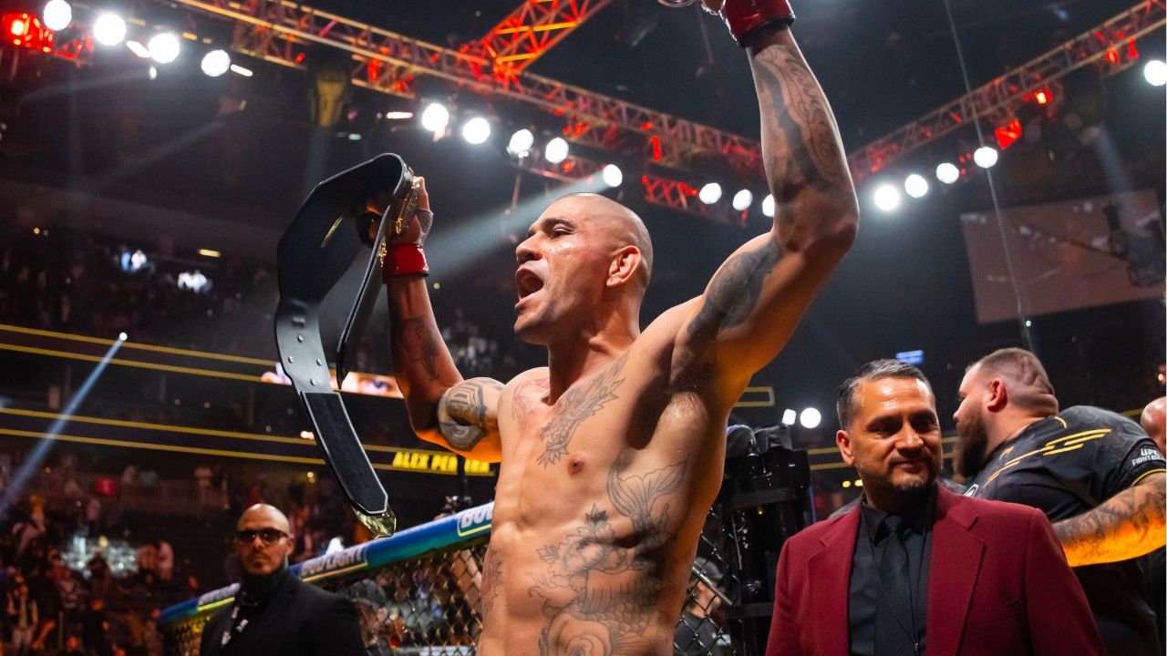 Alex Pereira Channels Khaby Lame to Celebrate Title Defense Against Jamahal Hill at UFC 300, Fans React