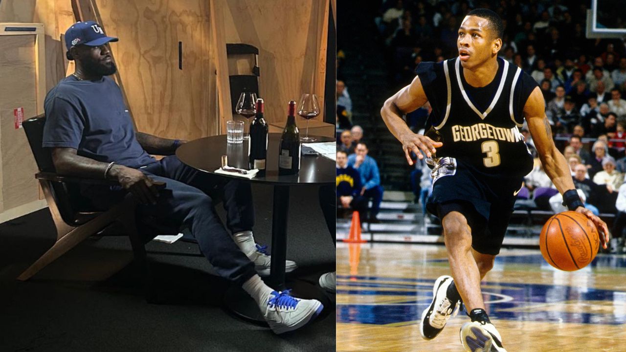 Recalling Allen Iverson and Ray Allen's Fame, LeBron James Highlights the Lack of Icons in Men's College Basketball