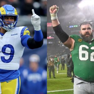"He's Like a Bulldog": Jason Kelce Reflects on NFL Encounter With Aaron Donald