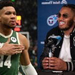 "Gotta Dunk On Him To Get My Shoes": Titans' JC Latham Demands Giannis Antetokounmpo Give Him The Pair Of Nikes He's Owed