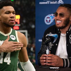 "Gotta Dunk On Him To Get My Shoes": Titans' JC Latham Demands Giannis Antetokounmpo Give Him The Pair Of Nikes He's Owed