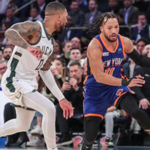 "Had the Ball 95 Percent Of The Time": Damian Lillard Relates Jalen Brunson's Offensive Load To His Days In Portland