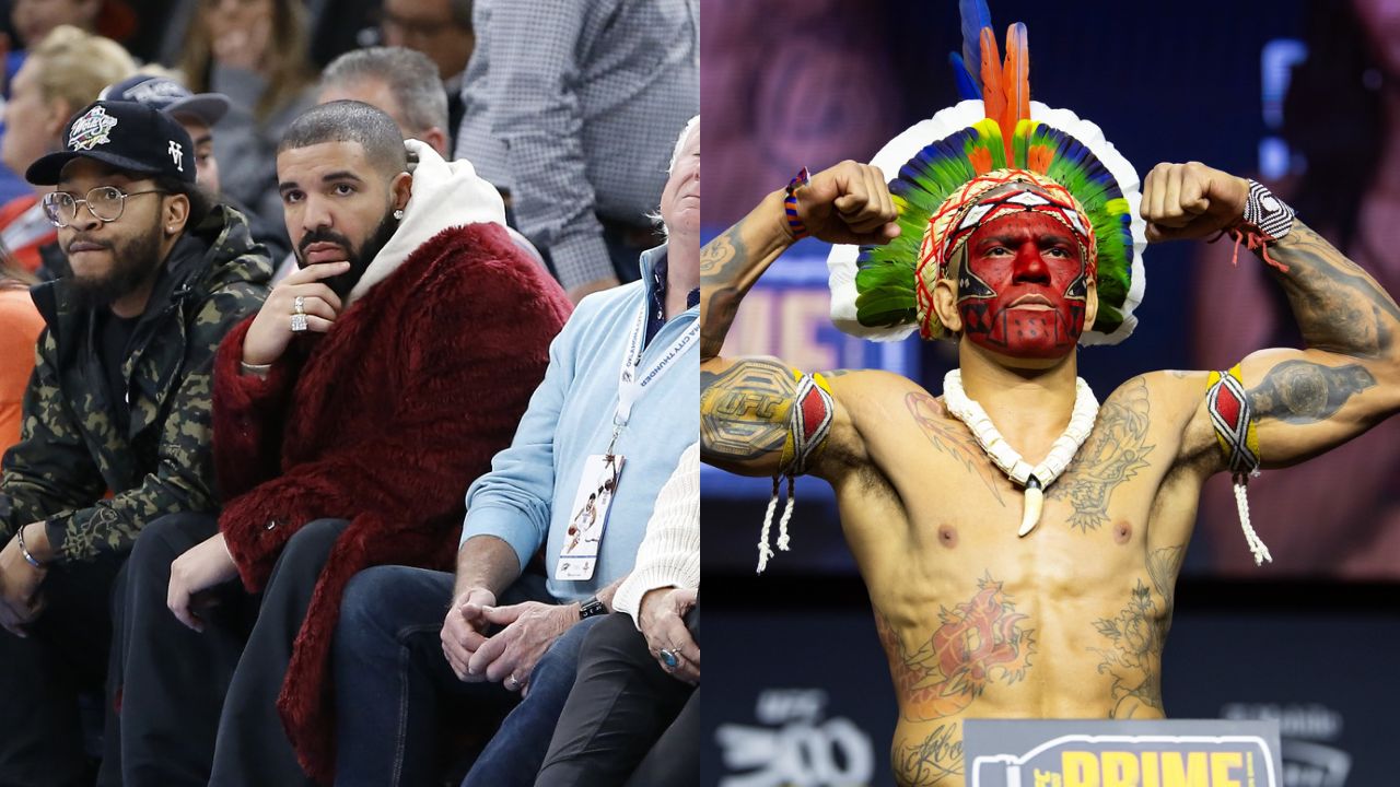 Drake Gambles Big with $675,000 Bet on Alex Pereira Against Jamahal Hill at UFC 300 After Last $615,000 Francis Ngannou Loss