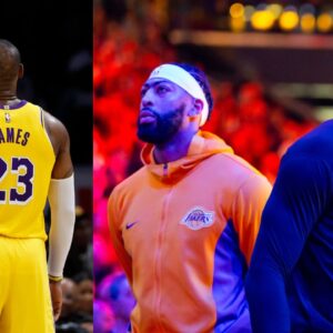 Anthony Davis Jovially Ridicules LeBron James' Hairline Problems by Taking Advantage of 7 Y/O's Painting