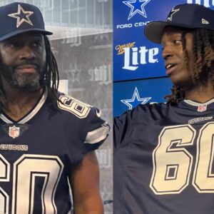Tyler Guyton's Father Turns Head During First Press Conference for Dallas Cowboys