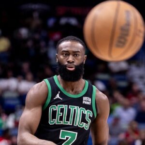 Boston Celtics star Jaylen Brown