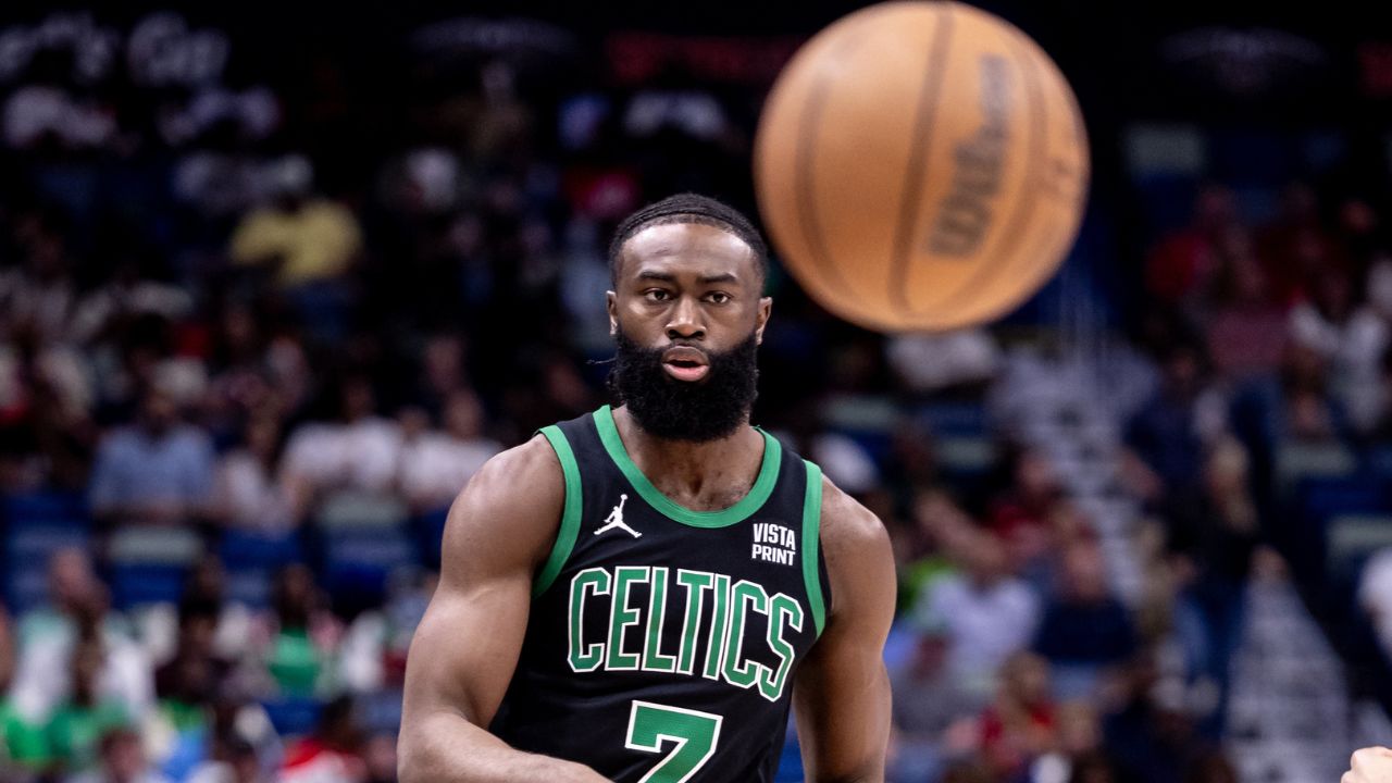 Boston Celtics star Jaylen Brown
