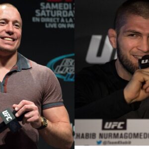 “Prime GSP Beats Khabib”: UFC Middleweight Identifies Two Attributes That Made Georges St-Pierre More ‘Well Rounded’ Than Khabib Nurmagomedov