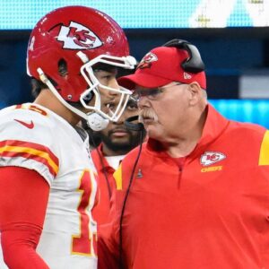 Dynamic Duo Patrick Mahomes & Andy Reid Unite to Scout Talent Before NFL Draft 2024