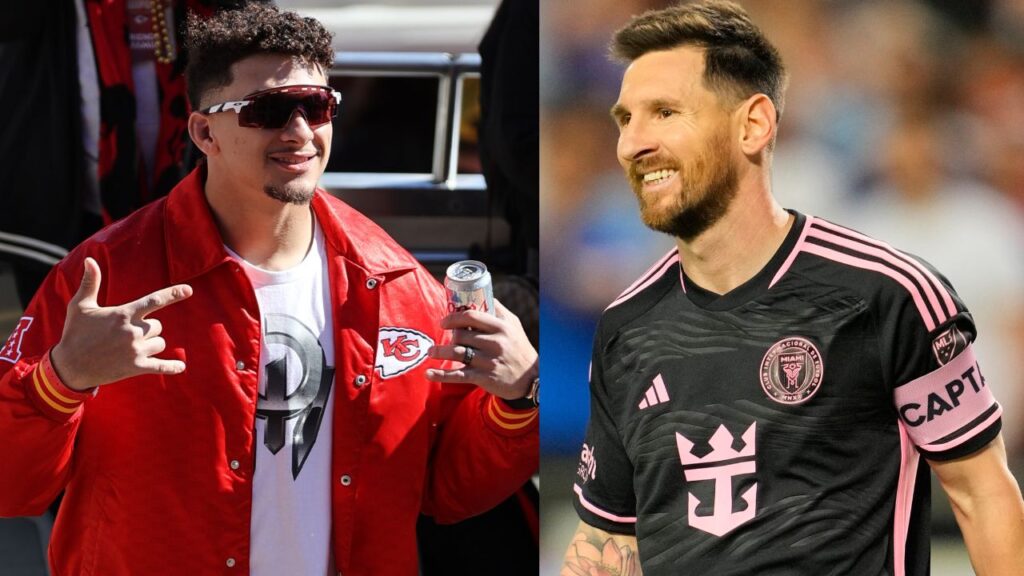Patrick Mahomes and Lionel Messi