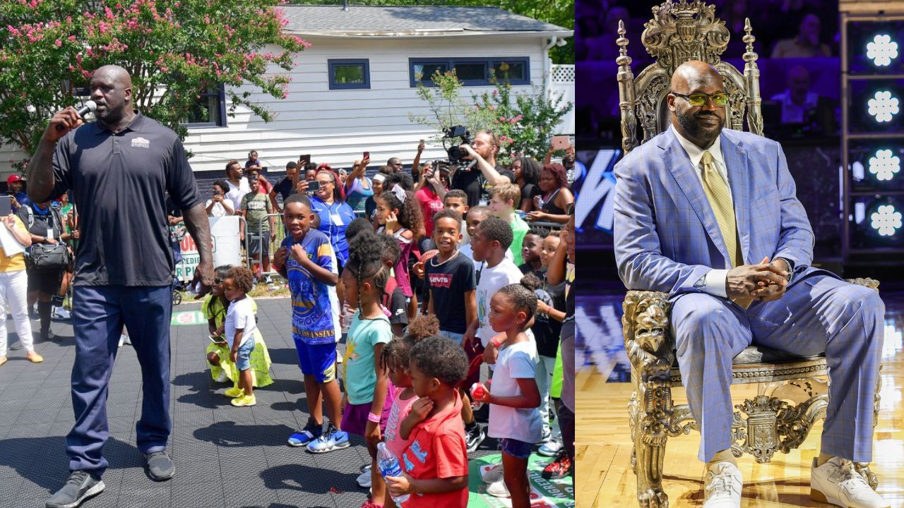 "There's Kids Out Here": Shaquille O'Neal Rejects a YouTuber's Water Balloon Fight