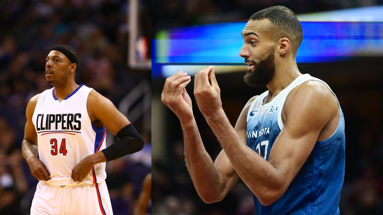 "Nobody Considers European Players Tough": Paul Pierce Deems Rudy Gobert Not Imposing, Disses French Players